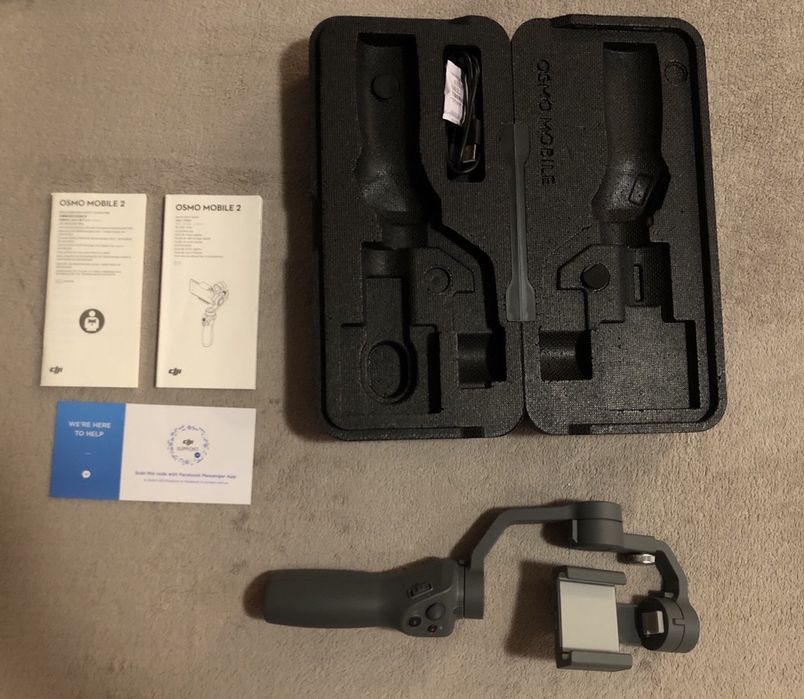 Stabilizator smartphone Osmo Mobile 2, gri (NOU)