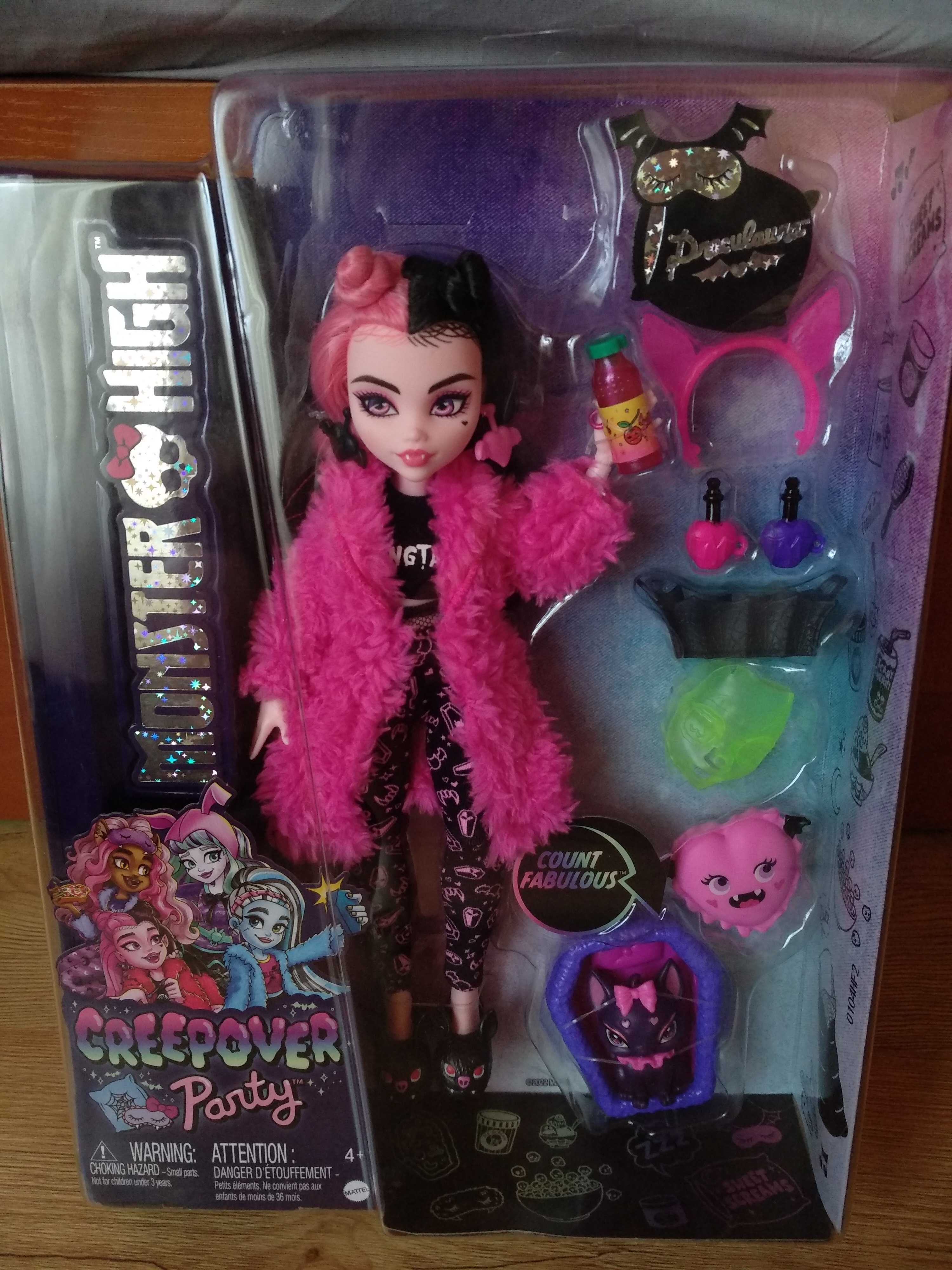 Кукла Mattel Monster High Draculaura Creepover Party.