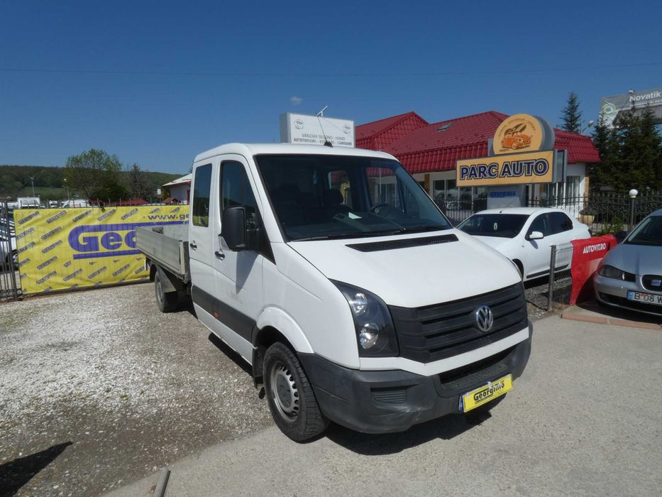 Volkswagen Crafter Doka / 7 locuri / 3,4m bena