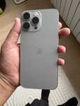 iPhone 15 pro max 256 gb titanium