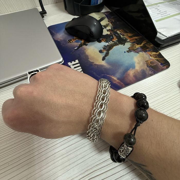 Серебрянный браслет