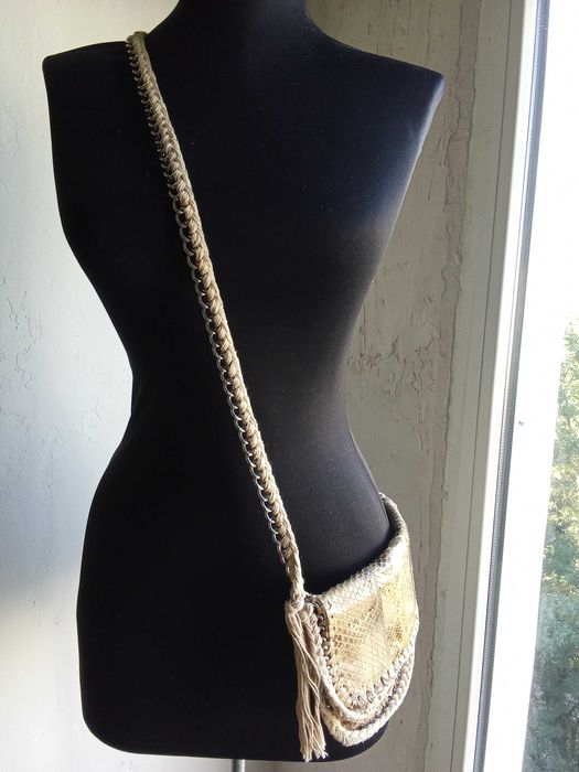 Мини дамска чанта питон  Ambre BABZOE цена 50 лева