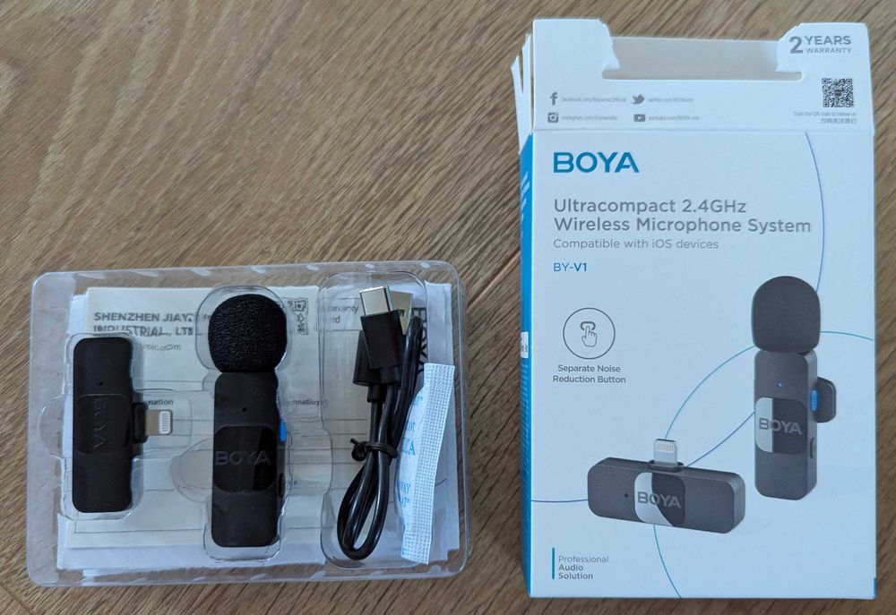 Lavaliera Boya BY-V1