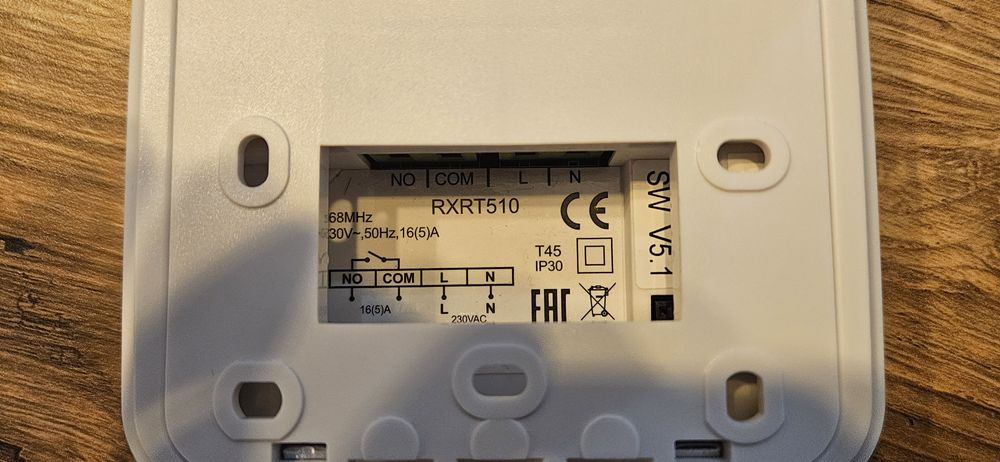 Termostat ambient Salus RT310 + 2 relee Salus SR868