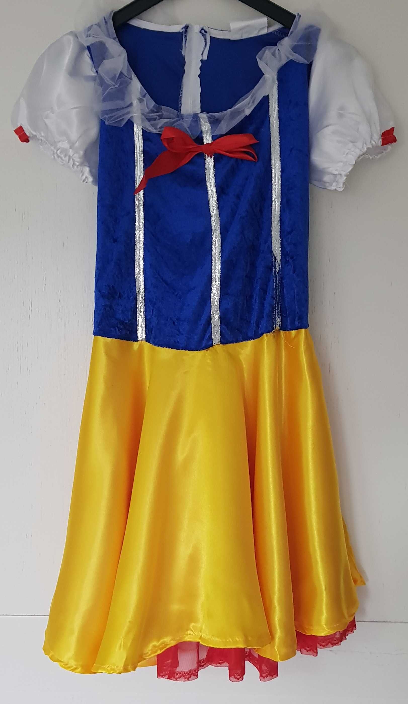 Costum Carnaval  Albă ca Zăpada pentru femei , mărime: L