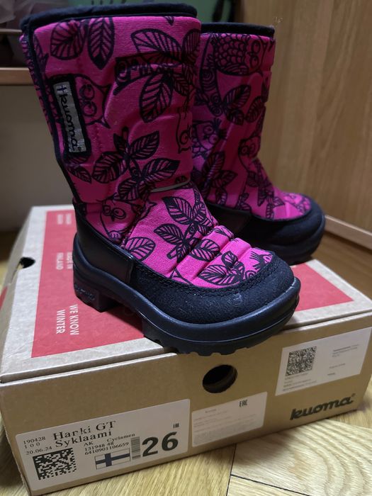 Сапоги детские зимние 24 размер