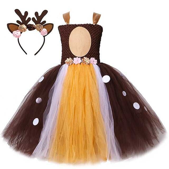 Rochita TUTU Bambi, Caprioara, Ren animale serbare carnaval