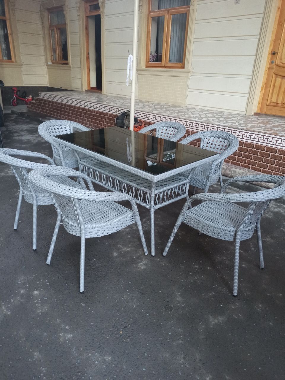 Ratan stol stul kafolati bor