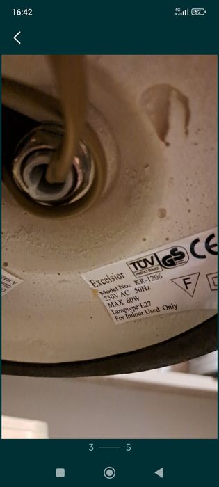 2 lămpi vechi noptieră cu flori