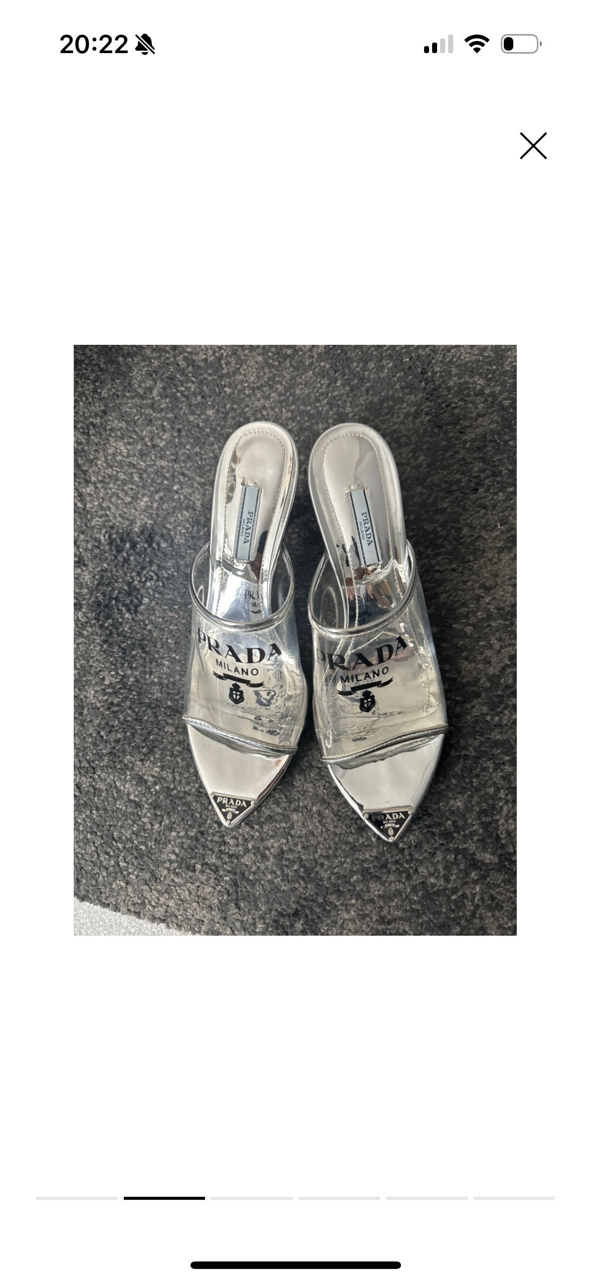 Чехли на ток PRADA