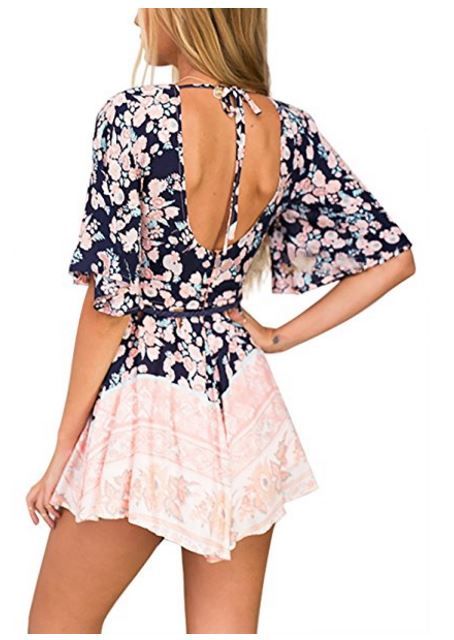 Rochie YOINS V neck, romper, playsuit, marimea 36