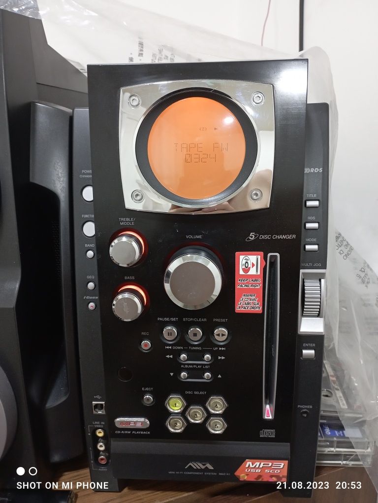 AIWA mlnl component system BMZ-K1