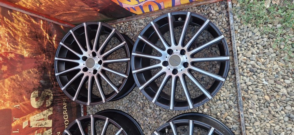 Jante Bicolore ca noi Volkswagen. Audi. Mercedes. Bmw 5 x 112 R18