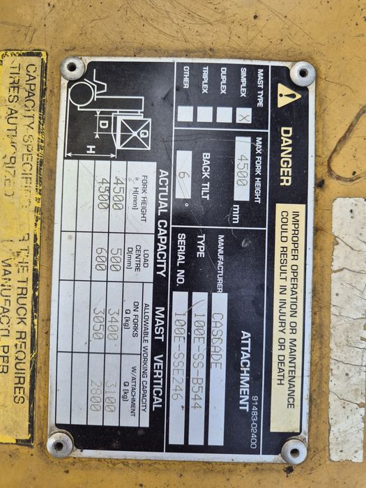 Motostivuitor caterpillar 3.5 to
