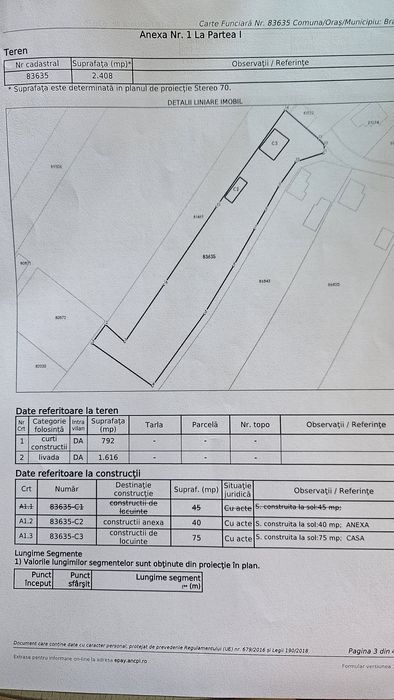 Vand casa cu 4 camere+anexa in Bradu judetul Arges