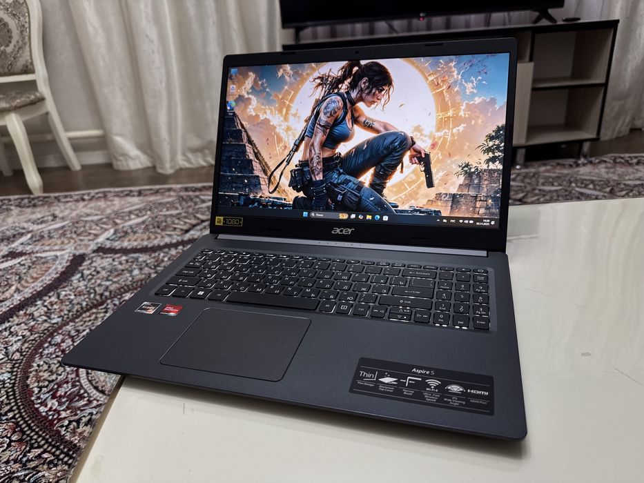 Новый Ноутбук Acer Aspire 5/ SSD:512/Ryzen 5-th GEN