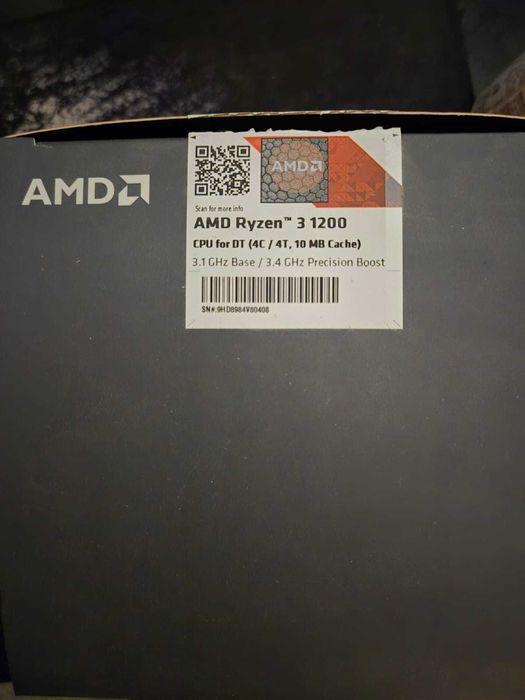 Vând procesor AMD Ryzen 3 1200