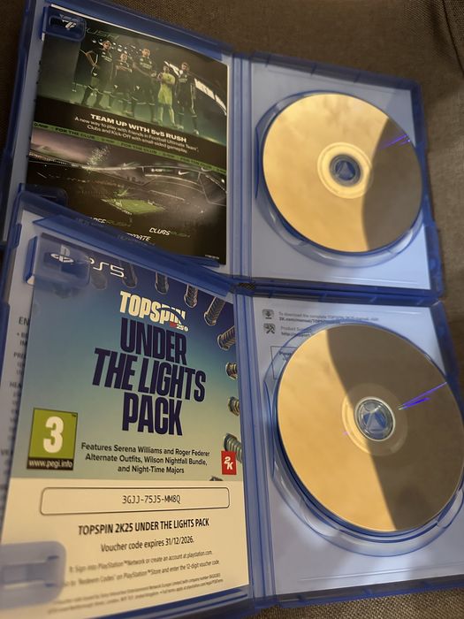 Fifa 25/FC25 PS5 и Top spin 2K25 PS 5