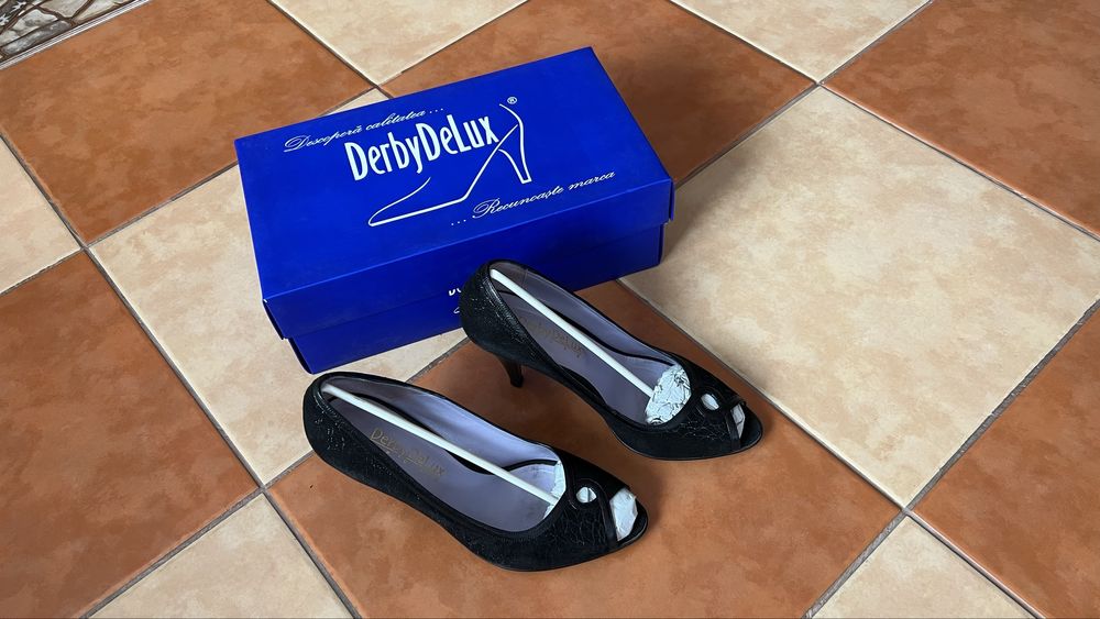Pantofi dama Derby Deluxe 38