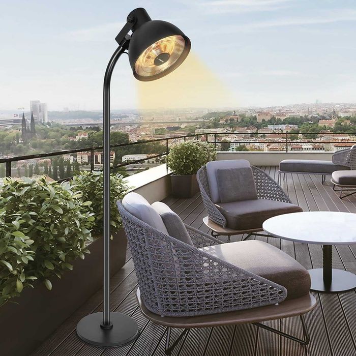 Електрическа печка Hoberg Инфрачервен Карбонов нагревател за вън вътре