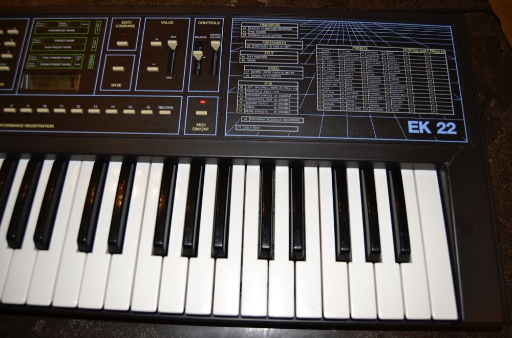 ELKA EK22 Analog Synthesizer Sintetizator Synthex Oberheim Matrix