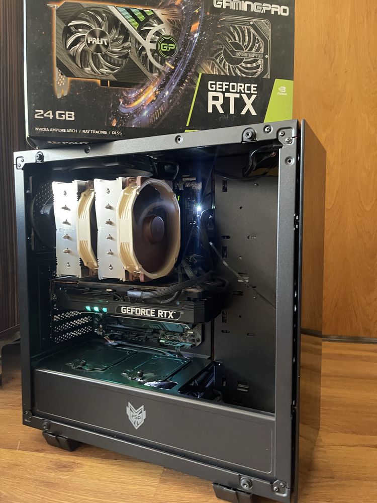 Мощен компютър/ I9 9900K/Noctua/32GB/RTX 3090 24GB/2TB SSD