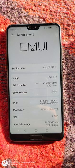 Huawei P20 Lite 4Gb 128Gb