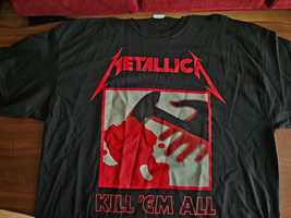 Черна тениска на Metallica - размер XXL - чисто нова - рок метъл