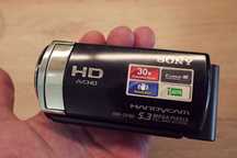 Camera Video Sony Handycam Carl Zeiss HD cu SD card si incarcare USB