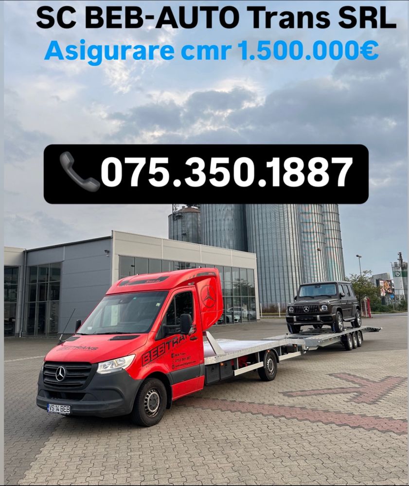 Platforma auto / tractari auto / transport auto marfa Barlad/ utilaje