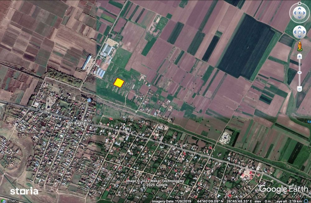 Vânzare teren potențial industrial, localitatea Ion Roata, Ialomița