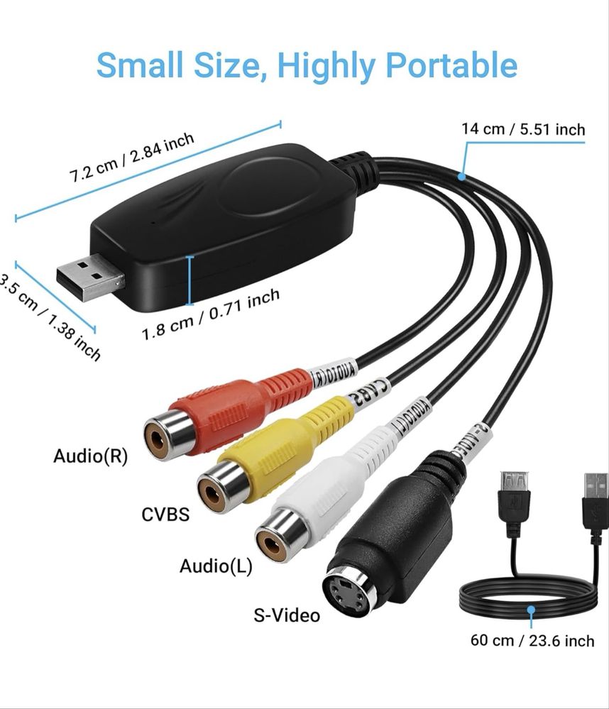 TCNEWCL USB 2.0 аудио видео карта за заснемане