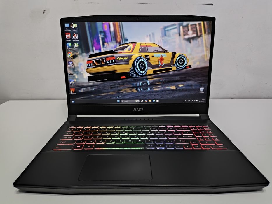 Мощный игровой ноутбук MSI  (i7 13700H/32GB DDR5/RTX 4070 8GB)