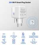 Priza smart GIRIER Wifi 20A 4200W  MonitorConsum Tuya Alexa GoogleHome