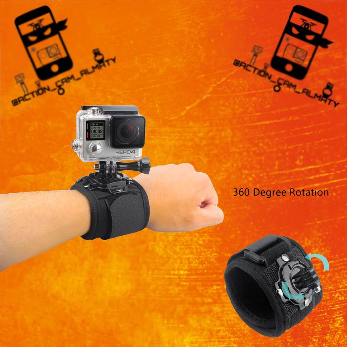 Крепление на руку для экшн камер - GoPro, SJCAM, Xiaomi yi, Sony