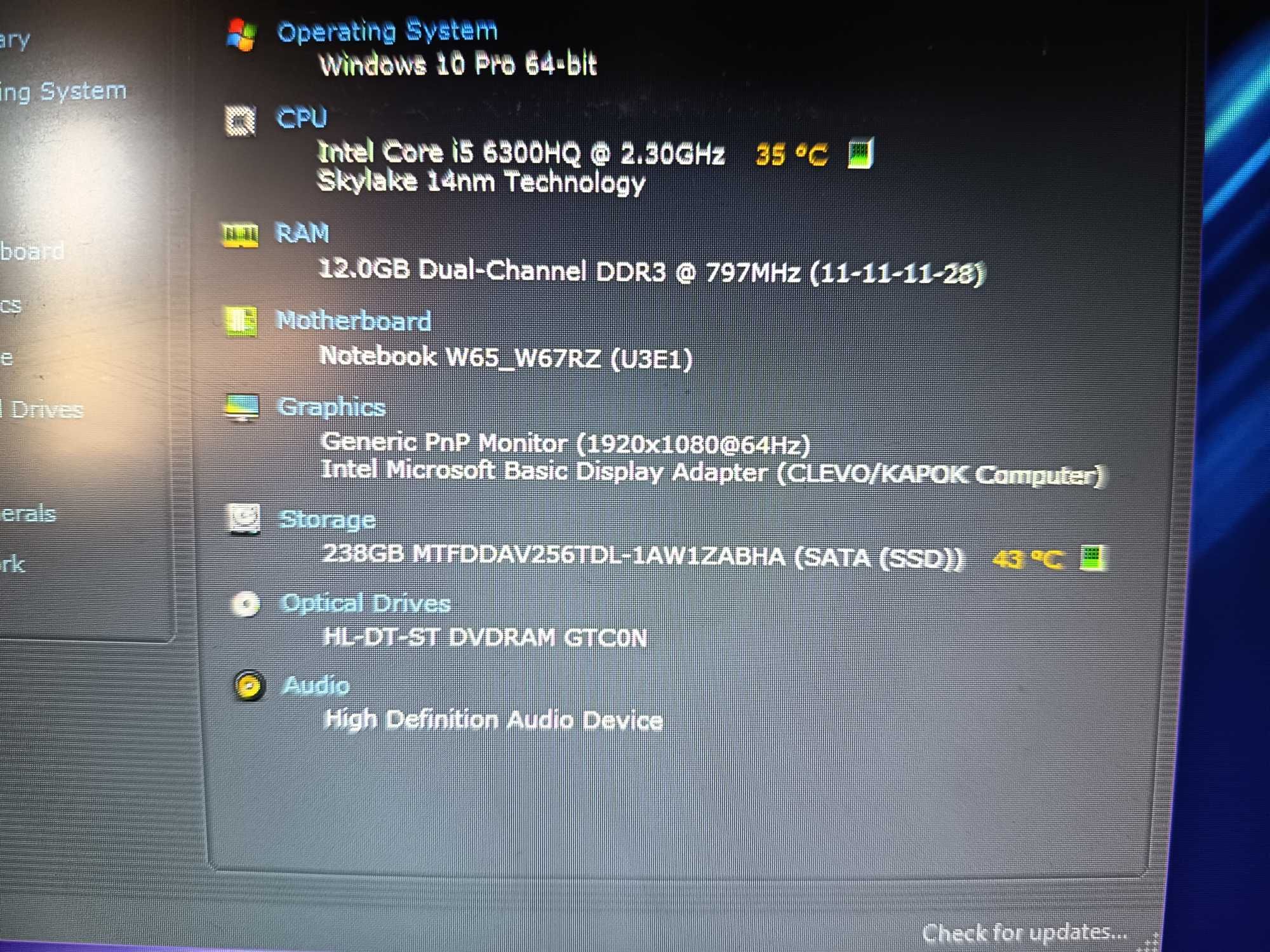 SSD Micron 1300, de 256gb  sata 3, pe M2, plus win 10 pro x64 pe el