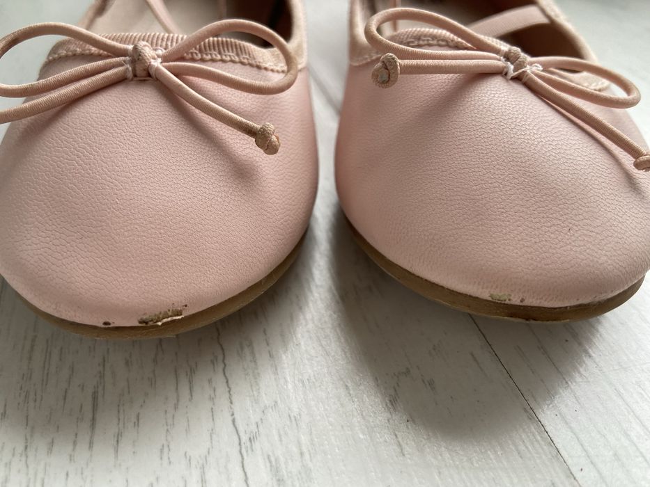 Балеринки HM, цвят пудра, 29 номер