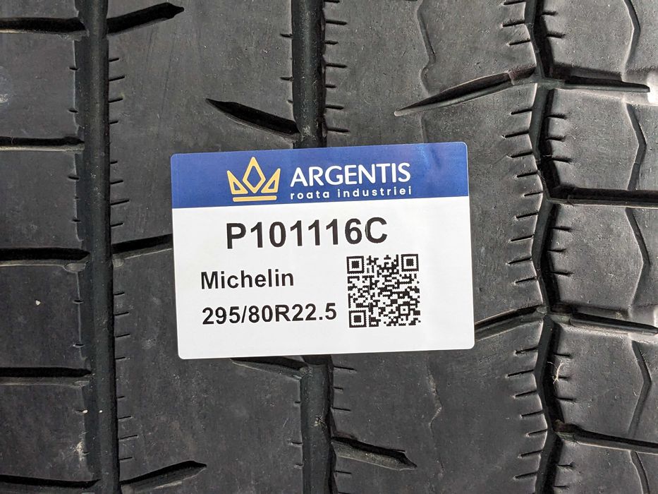 Pereche 2 anvelope 295/80R22.5 Michelin (cod P101116C)