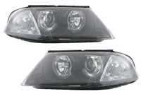 Faruri VW Passat 3BG B5 (09.2000-03.2005) Angel Eyes Negru