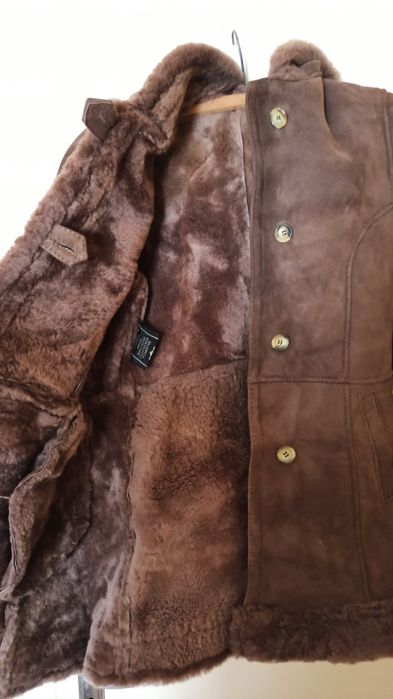 ПРОМО!Дамско кожено палто