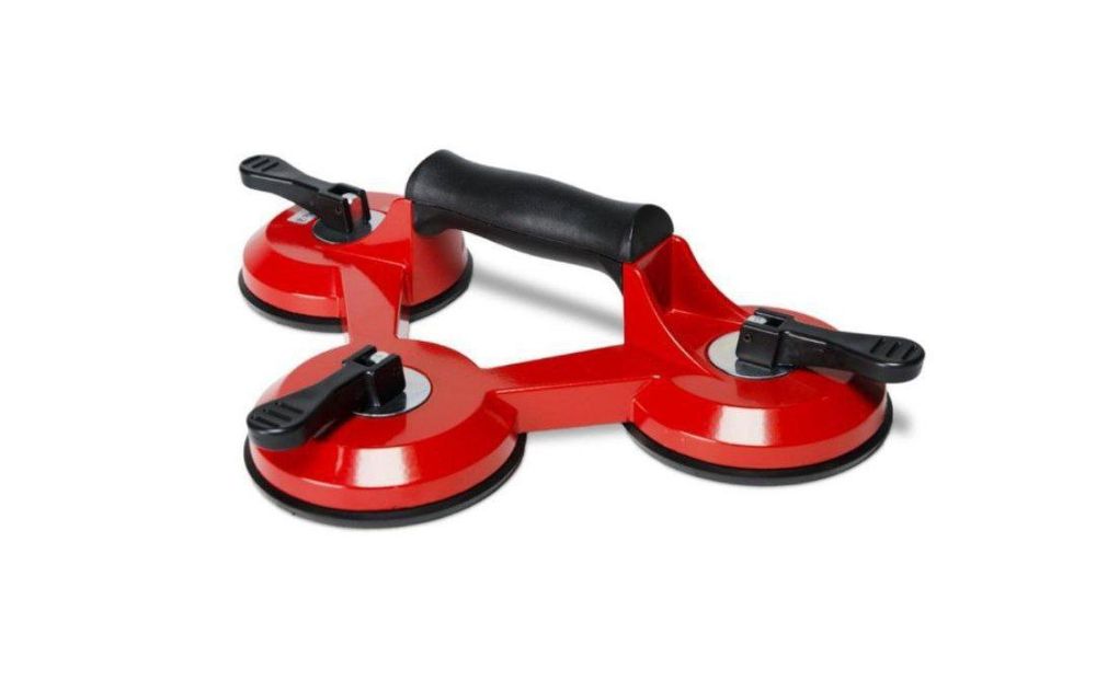 Присоски для переноски стекол и плитки/присоска для кафеля с мет.корп.