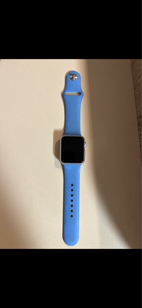 Смарт часовник Apple Watch 38mm Sil Al Blue Sport