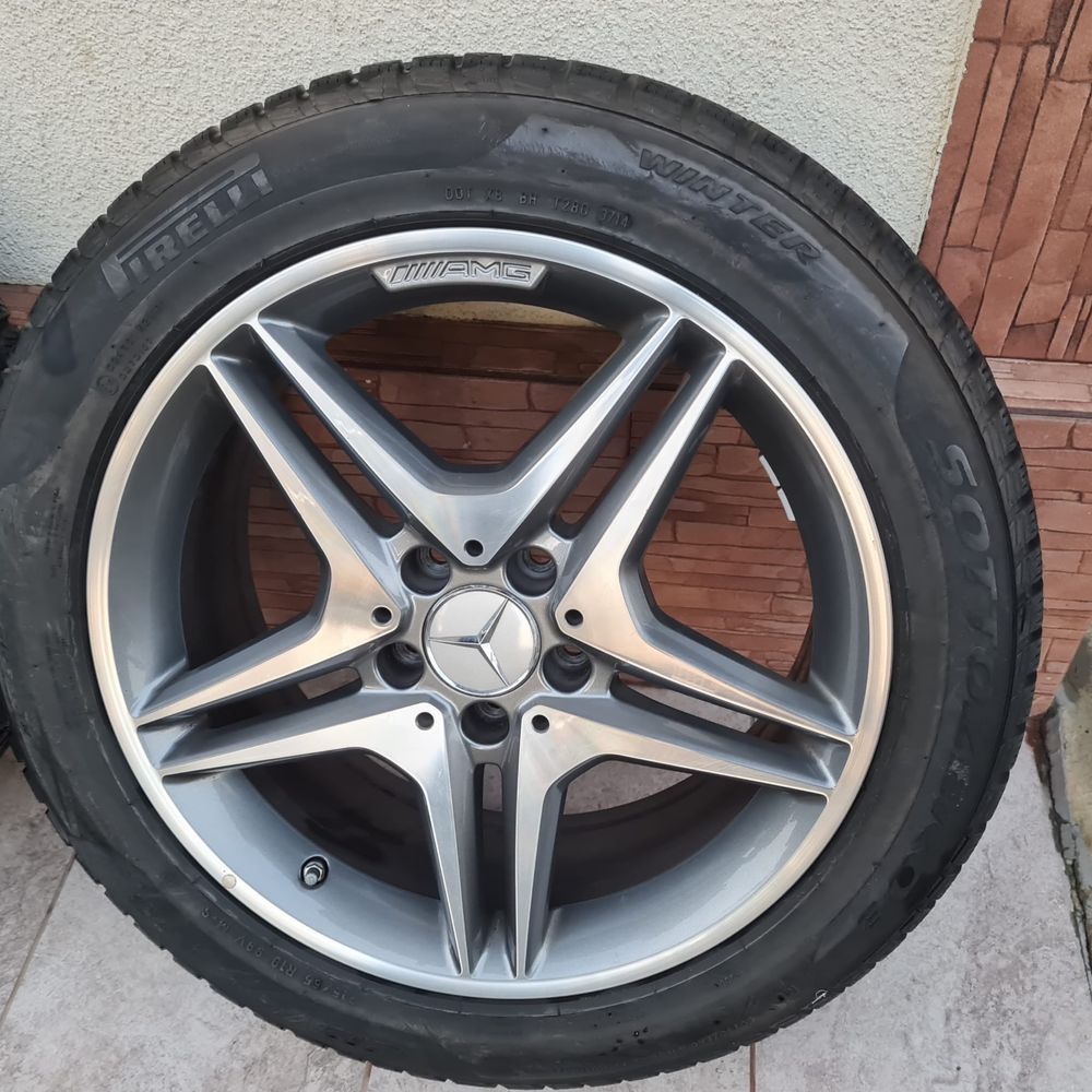 Jante AMG R18 cu anvelope 215/55/18