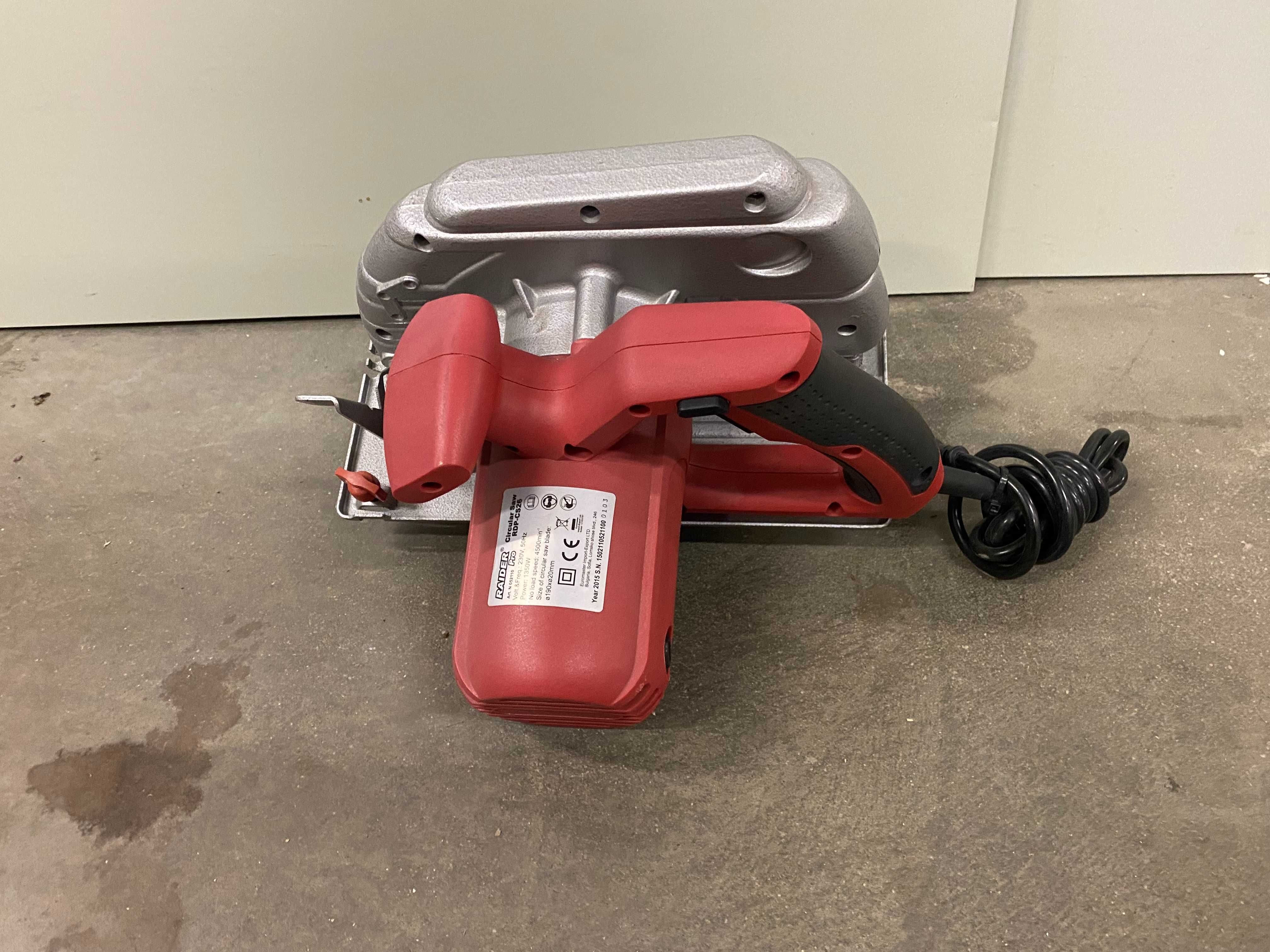 Циркуляр ръчен ø190mm 1350 W RDP-CS26/R20 Уред за обдухване