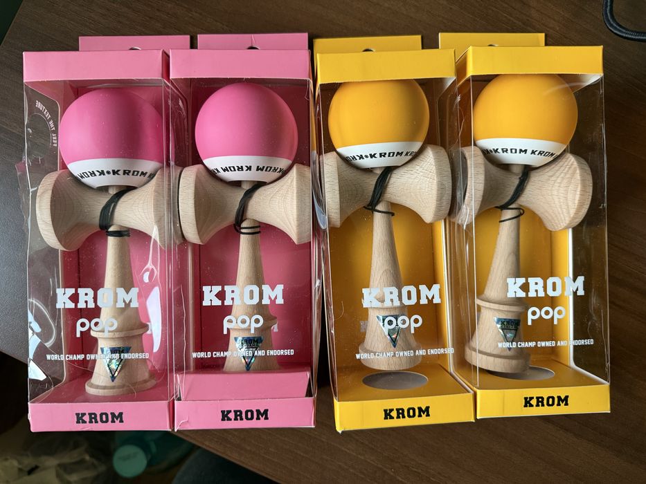 Kendama Krom Pop Rubber - cutie indoita
