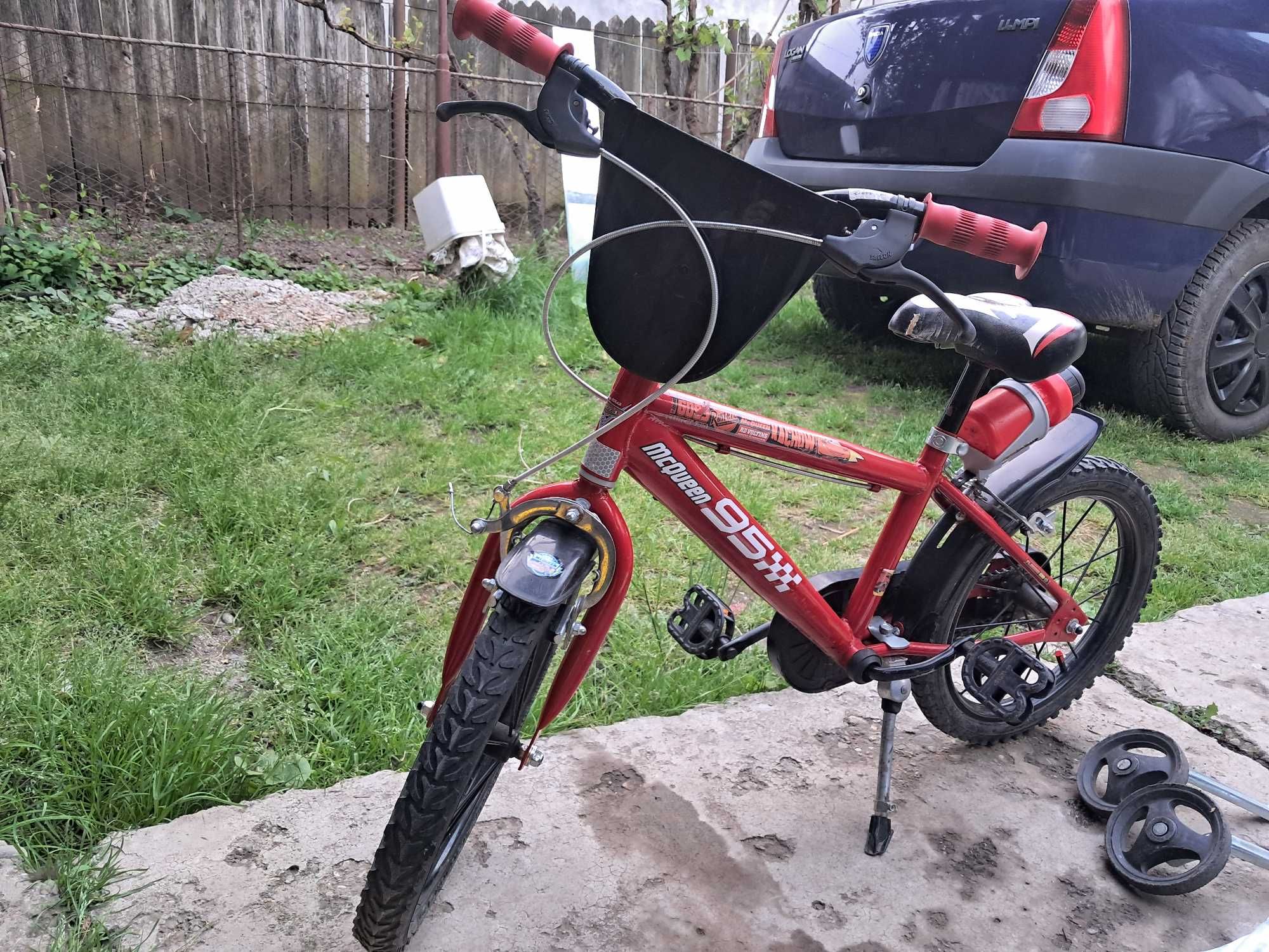 Bicicleta Cars 3 Dino Bikes 16" in stare buna.