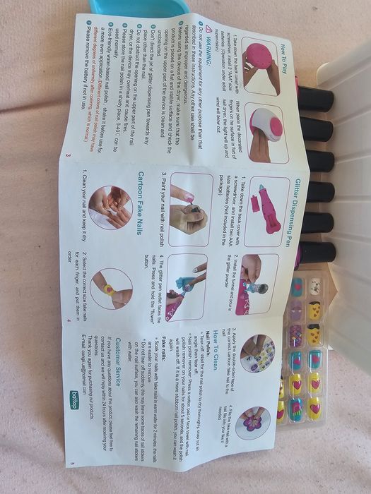 Kit de manichiura pt copii