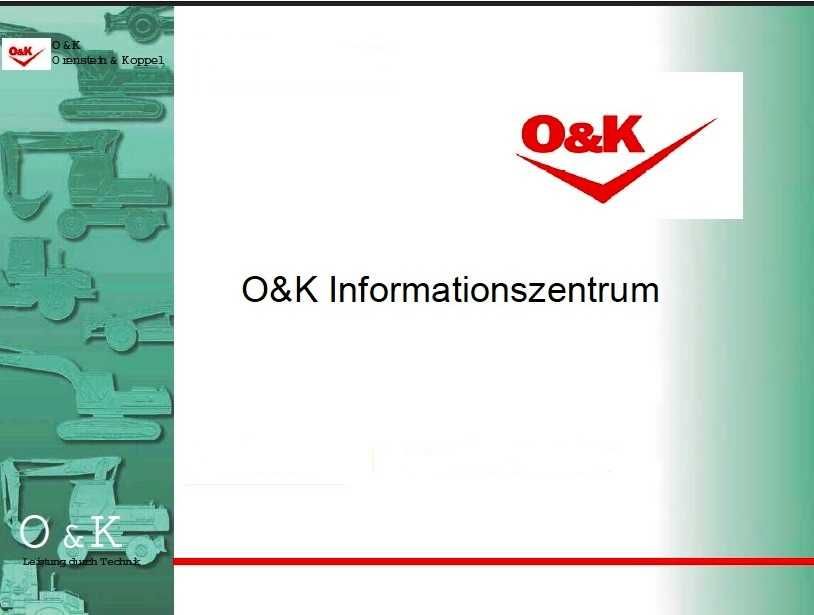 Orenstein Koppel Workshop Manual (O&K)