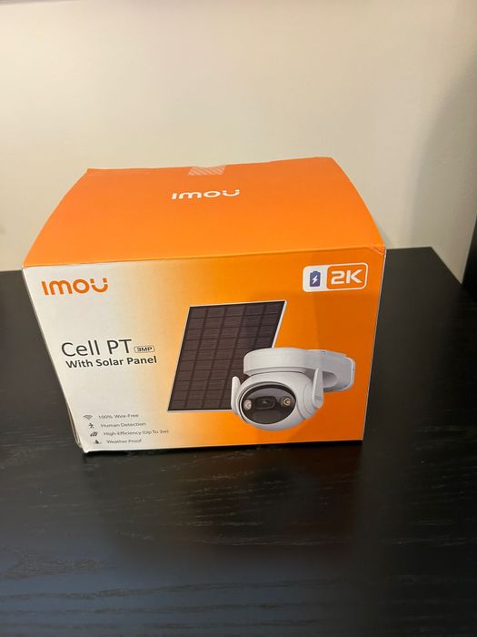 Camera Imou noua sigilata Panou solar