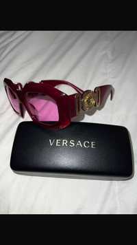 Versace medusa burgundi